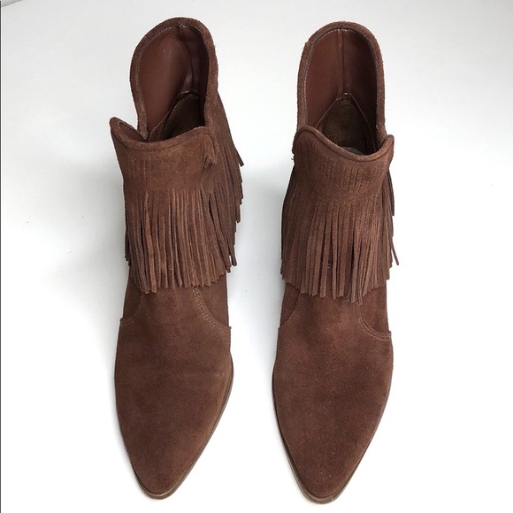 Antonio Melani Felixx Fringed Boot EUC sz 9.5 - Picture 2 of 8